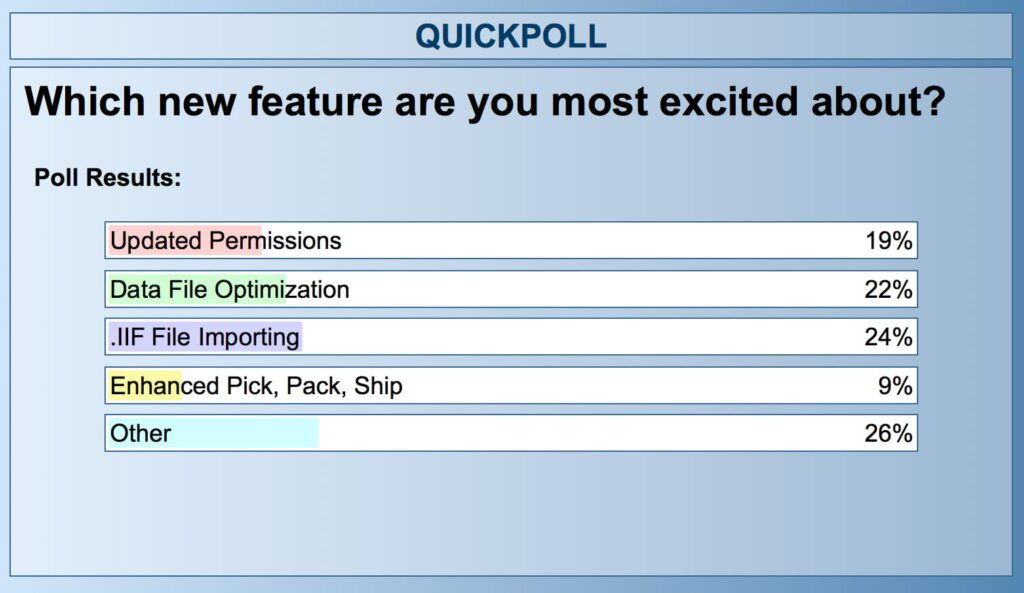 QuickBooks Most Exciting New Feature