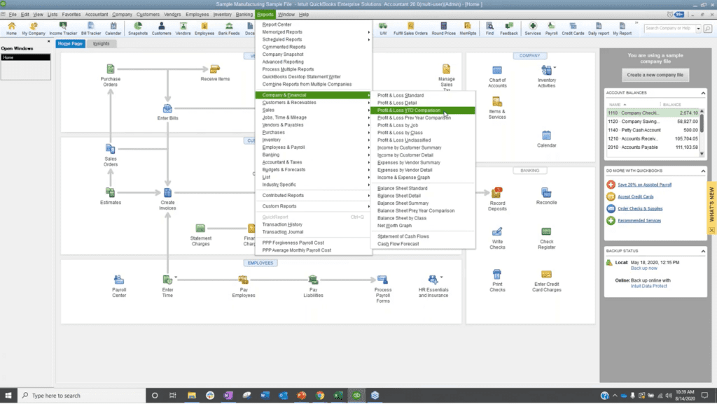Financial Reporting in Acumatica vs QuickBooks Webinar