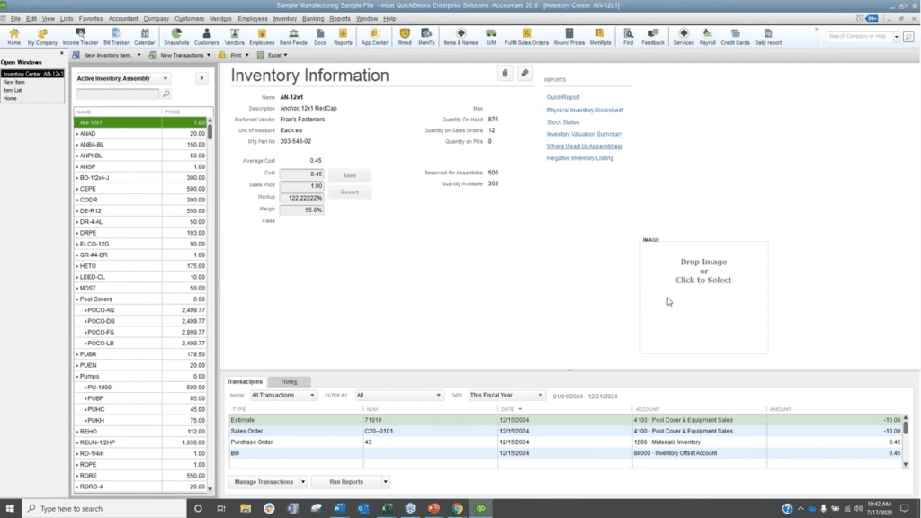 Inventory Setup in Acumatica vs QuickBooks Webinar