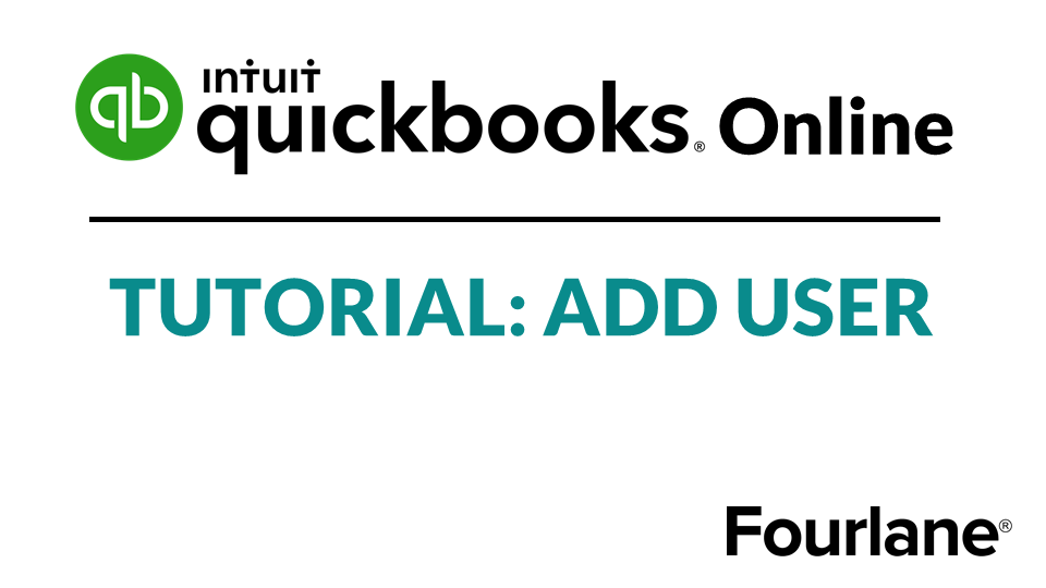 QuickBooks Online Advanced Tutorial: Add User