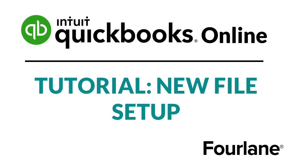 QuickBooks Online Advanced Tutorial: New file Setup