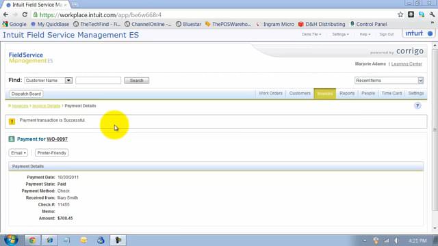 Navigating the Intuit Field Service Management Dispatch Board