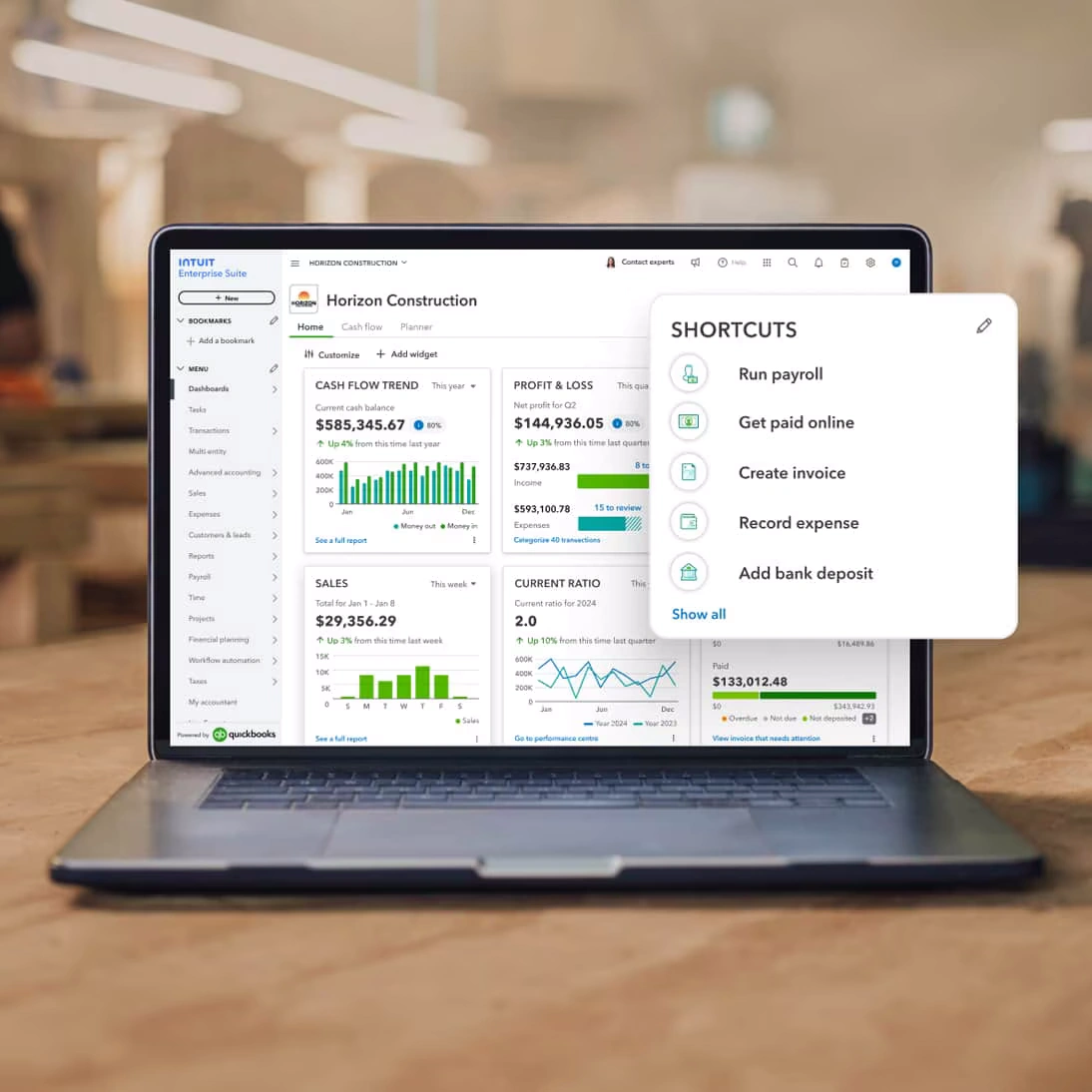 Intuit Enterprise Suite ERP