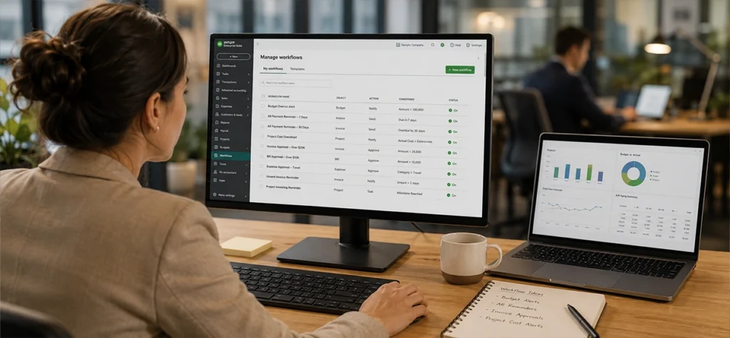 Intuit Enterprise Suite Workflows